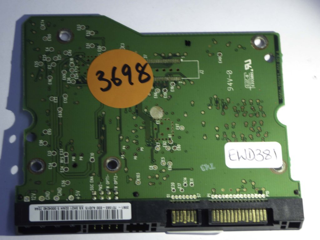 Western Digital WD5000YS-01MPB1 2060-701383-001 REV A  PCB for Sale