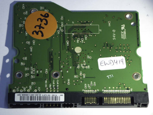 Western Digital WD5000YS-01MPB1 2060-701383-001 REV A  PCB for Sale