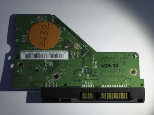 Western Digital WD5001ABYS-01YNA0 2060-701477-002 REV A  PCB for Sale