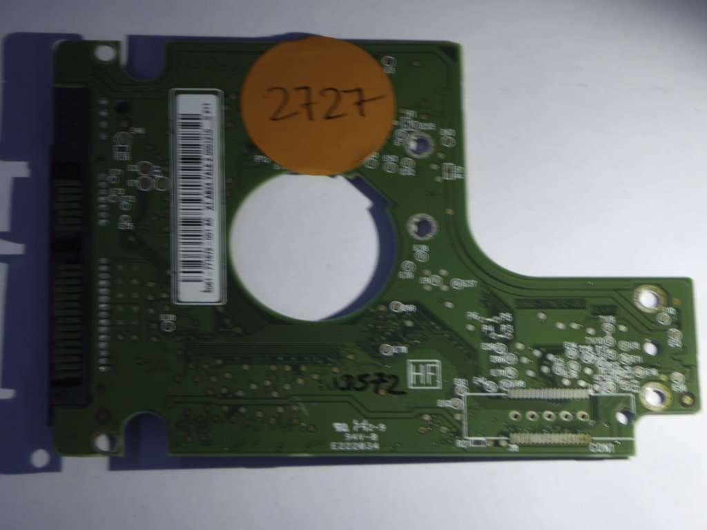 Western Digital WD500GBBEVT-TJ 2060-771672-001 REV P1  PCB for Sale