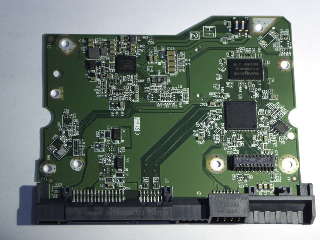 Western Digital WD50EZRZ-00RWYB1 2060-800001-002 REV P1  PCB for Sale