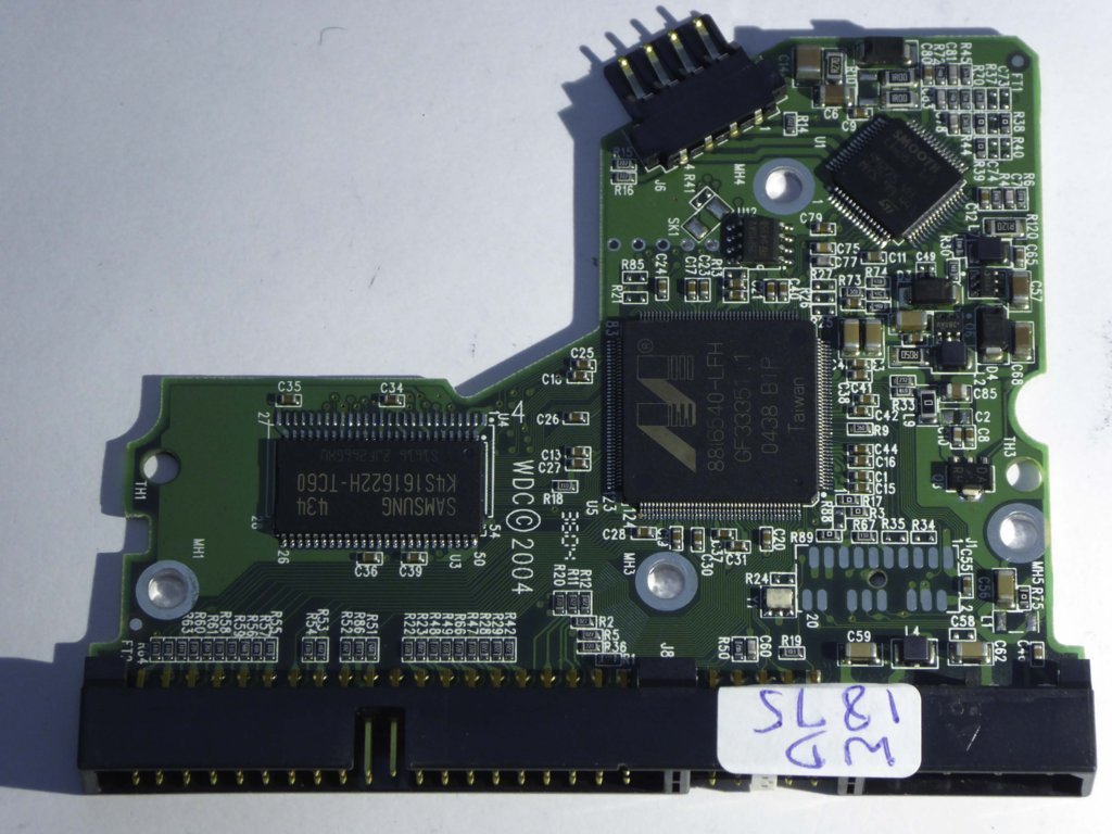 Western Digital WD600BB-00JHA0 2060-001292-000 REV A  PCB for Sale