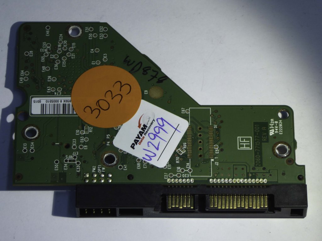 Western Digital WD6400AAKS-41H2B0 2060-771577-001 REV A  PCB for Sale