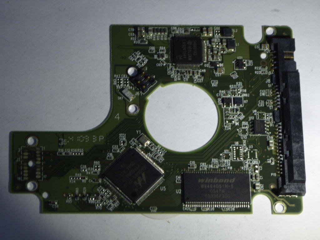 Western Digital WD6400BEVT-60A0RT0 2060-771672-001 REV P1  PCB for Sale