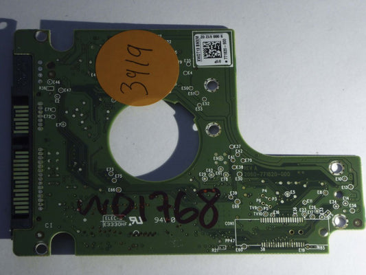 Western Digital WD6400BPVT-55HXZT3 2060-771820-000 REV A  PCB for Sale
