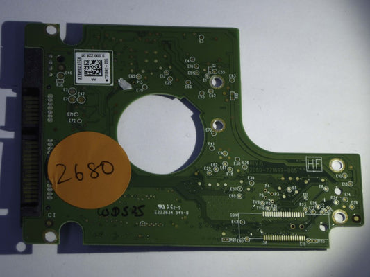 Western Digital WD6400BPVT-80HXZT1 2060-771692-005 REV A  PCB for Sale
