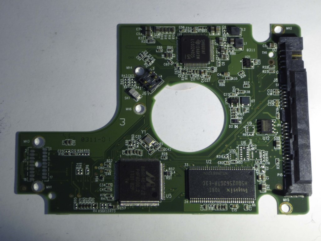 Western Digital WD6400BPVT-80HXZT1 2060-771692-005 REV A  PCB for Sale
