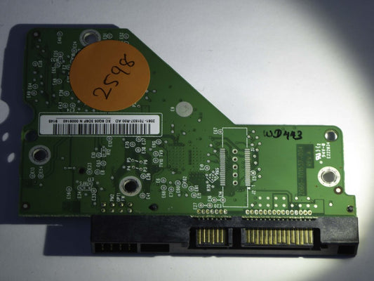 Western Digital WD7500AACS-00D6B0 2060-701537-004 REV A  PCB for Sale