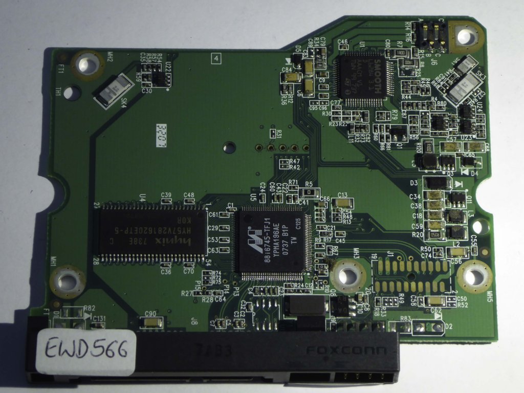 Western Digital WD7500AYYS-01RCA0 2060-701474-002 REV A  PCB for Sale