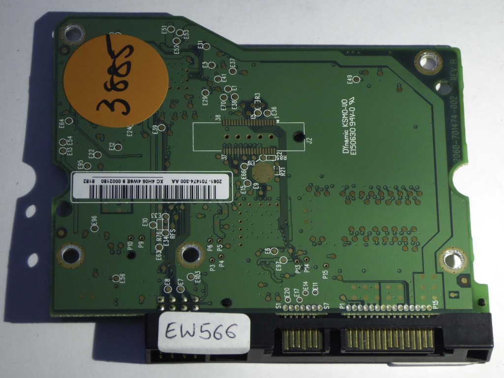 Western Digital WD7500AYYS-01RCA0 2060-701474-002 REV A  PCB for Sale