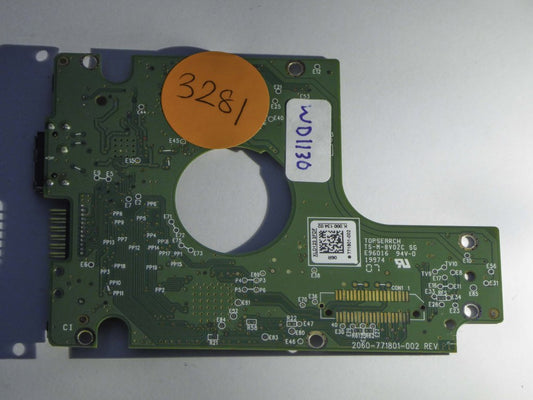 Western Digital WD7500BMVW-11S5XS0 2060-771801-002 REV P1  PCB for Sale