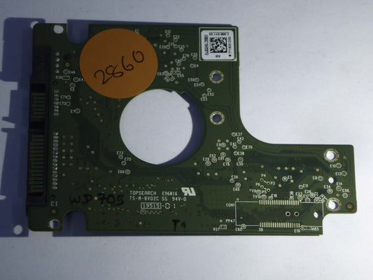 Western Digital WD7500BPVT-22HXZT3 2060-771820-000 REV A  PCB for Sale