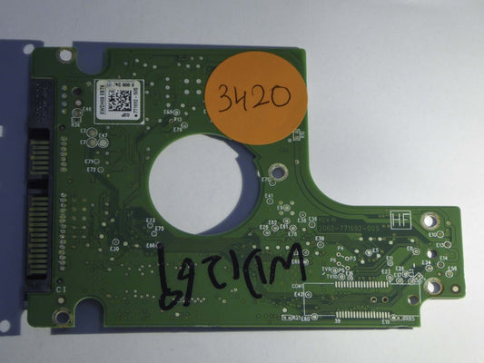 Western Digital WD7500BPVT-24HXZT1 2060-771692-005 REV A  PCB for Sale