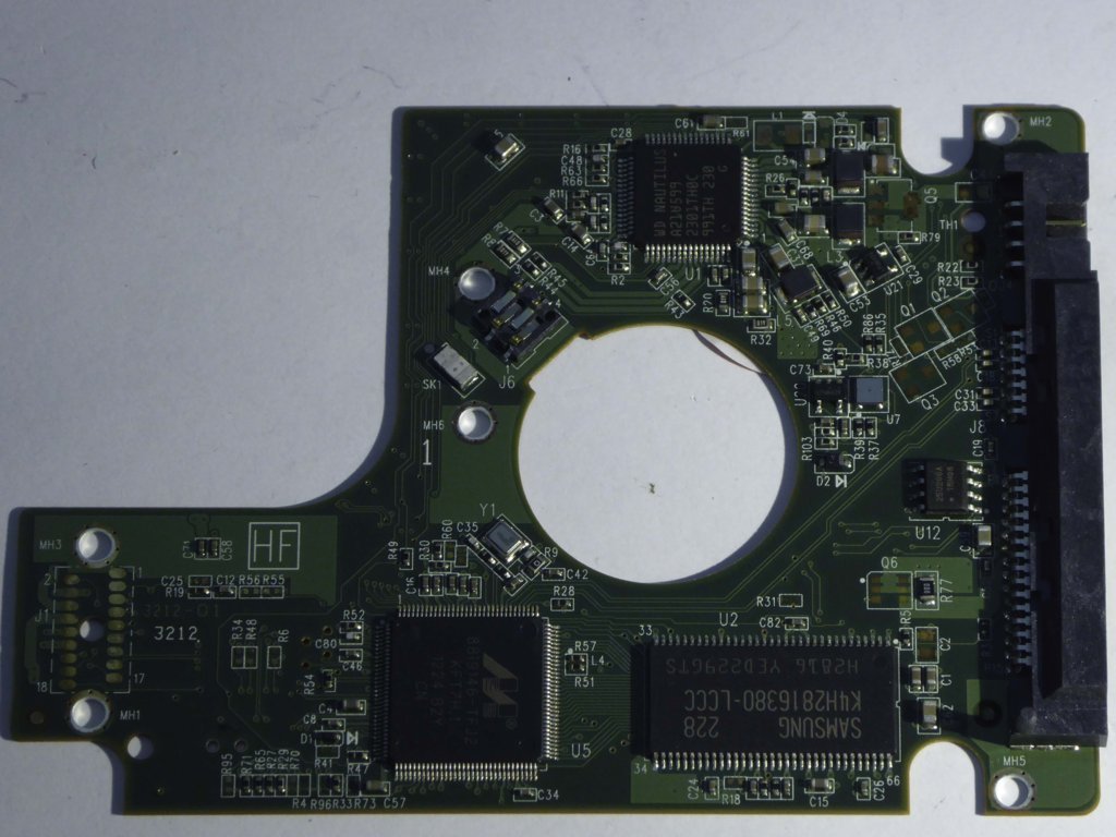 Western Digital WD7500BPVT-26HXZT3 2060-771820-000 REV A  PCB for Sale