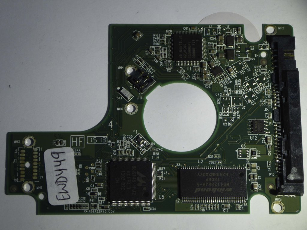 Western Digital WD7500BPVT-60HXZT3 2060-771820-000 REV A  PCB for Sale