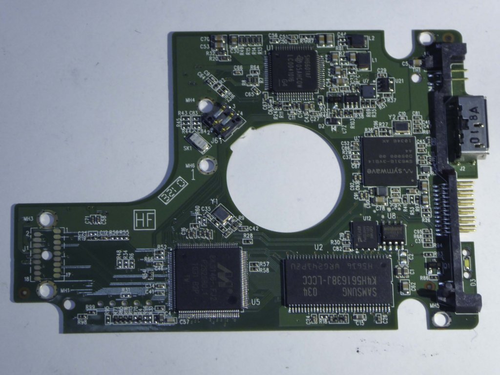 Western Digital WD7500KMVW-11ZSMS0 2060-771737-000 REV P1  PCB for Sale