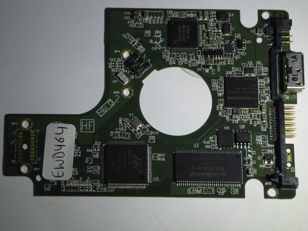 Western Digital WD7500KMVW-11ZSMS1 2060-771737-000 REV A  PCB for Sale