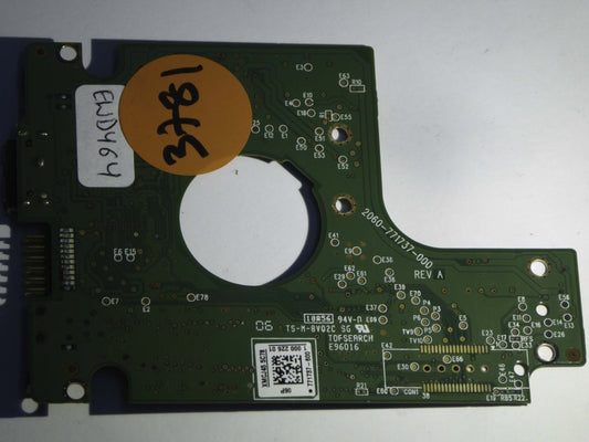 Western Digital WD7500KMVW-11ZSMS1 2060-771737-000 REV A  PCB for Sale