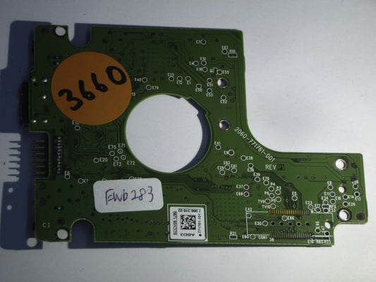 Western Digital WD7500KMVW-11ZSMS4 2060-771761-001 REV P1  PCB for Sale
