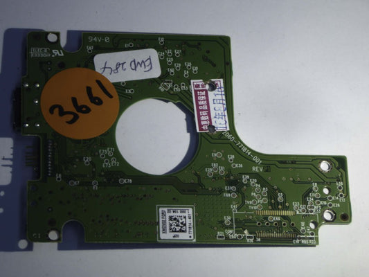 Western Digital WD7500KMVW-11ZSMS5 2060-771814-001 REV P1  PCB for Sale