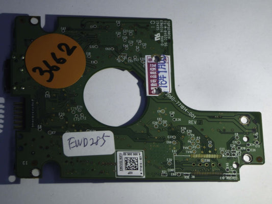Western Digital WD7500KMVW-11ZSMS5 2060-771814-001 REV P1  PCB for Sale