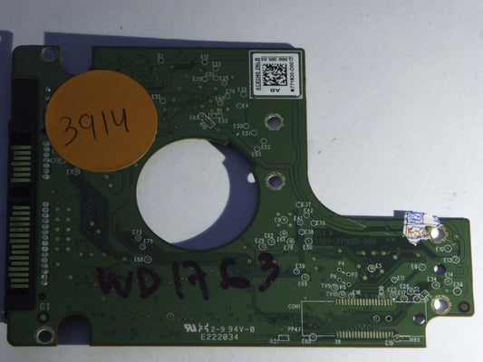Western Digital WD7500KMVW-11ZSMS5 2060-771820-000 REV A  PCB for Sale