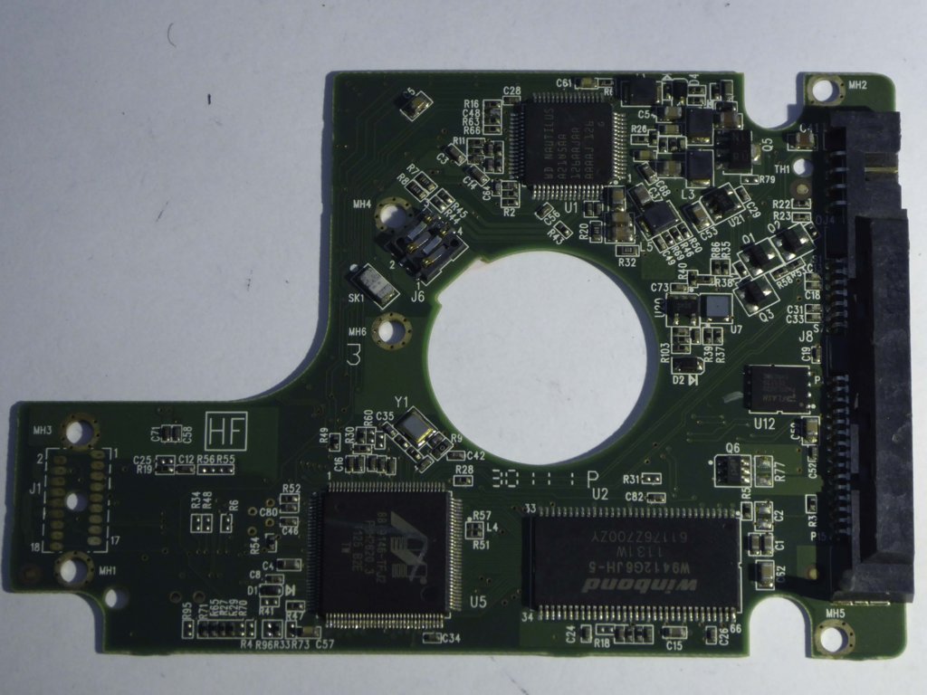 Western Digital WD7500KMVW-11ZSMS5 2060-771820-000 REV P1  PCB for Sale
