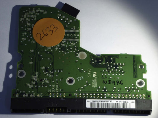 Western Digital WD800BB-22JHC0 2060-701292-000 Rev A  PCB for Sale