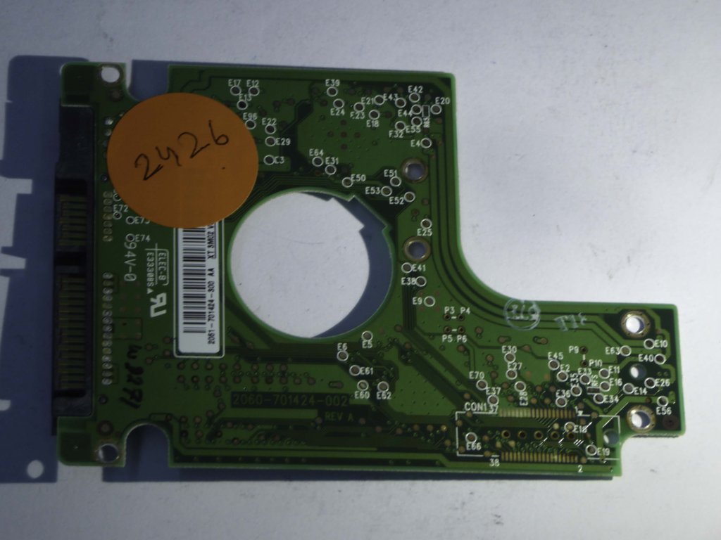 Western Digital WD800BEVS 2060-701424-002 REV A  PCB for Sale