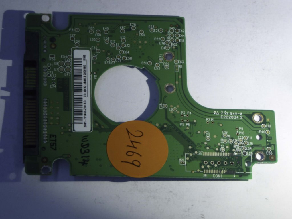 Western Digital WD800BEVS 2060-701450-011 REV A  PCB for Sale