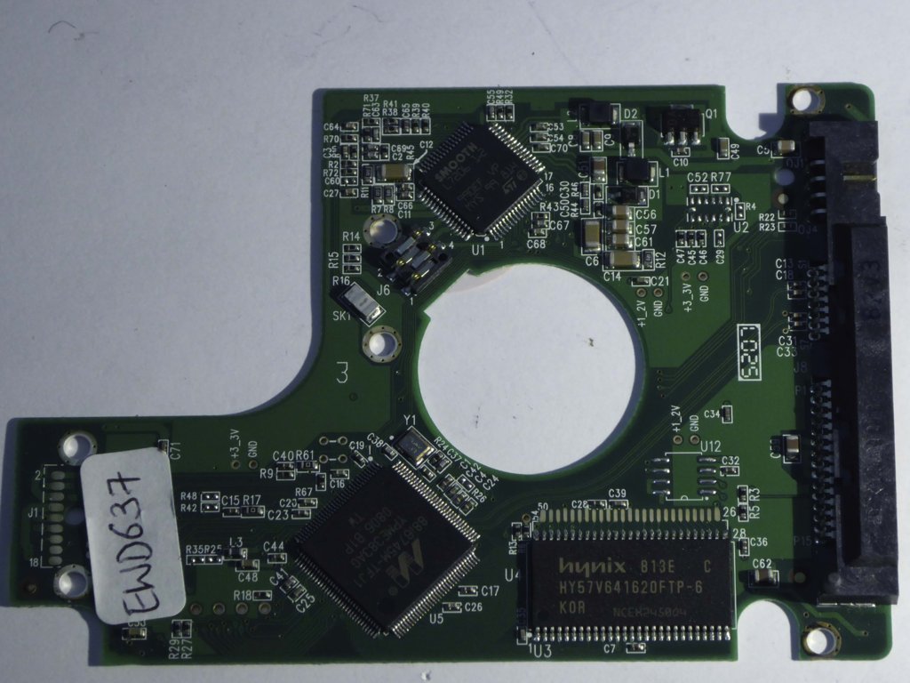 Western Digital WD800BEVS-60RST0 2060-701450-011 REV A  PCB for Sale