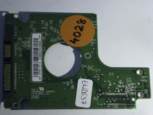 Western Digital WD800BEVS-60RST0 2060-701450-011 REV A  PCB for Sale