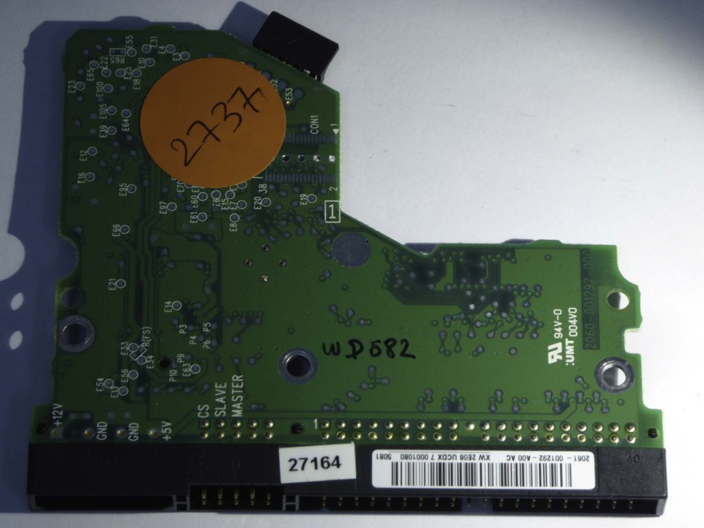 Western Digital WD800JB-00JJCO 2060-001292-000 REV A  PCB for Sale