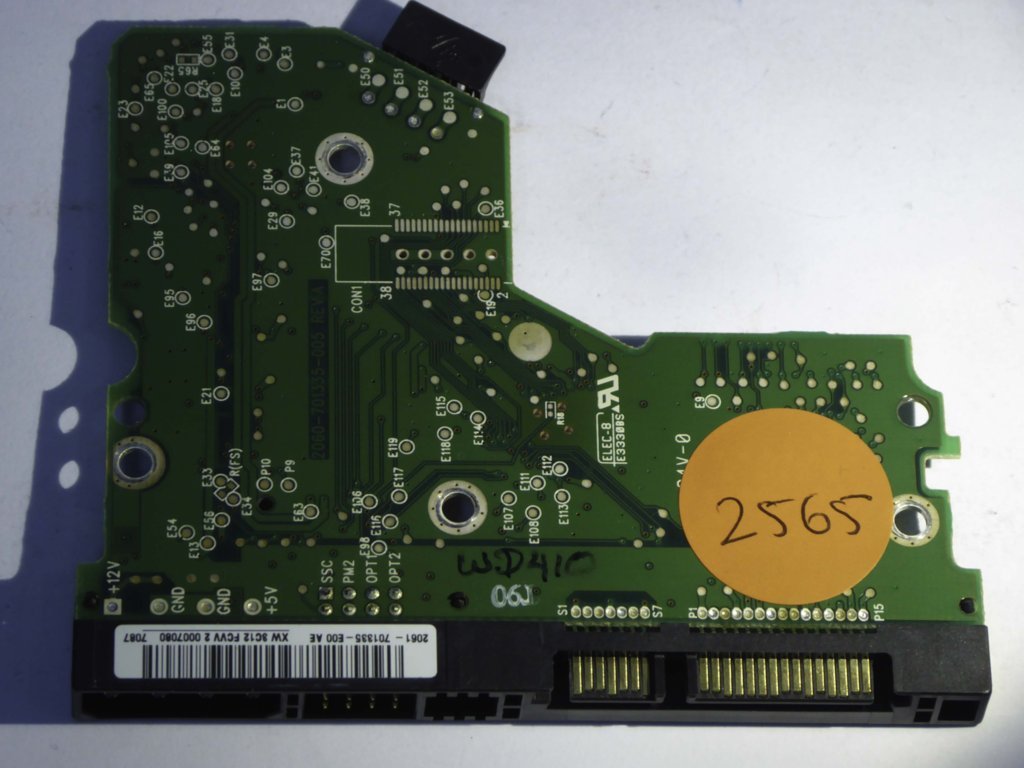 Western Digital WD800JD-00MSA1 2060-701335-005 REV A  PCB for Sale