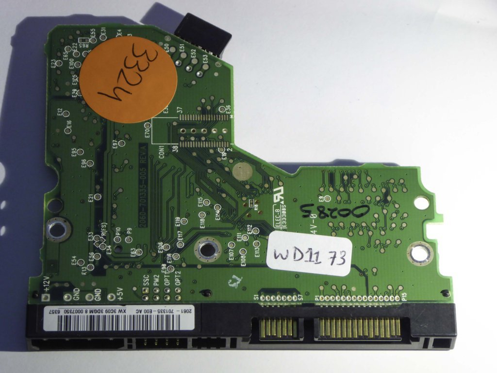 Western Digital WD800JD-08LSA0 2060-701335-005 REV A  PCB for Sale