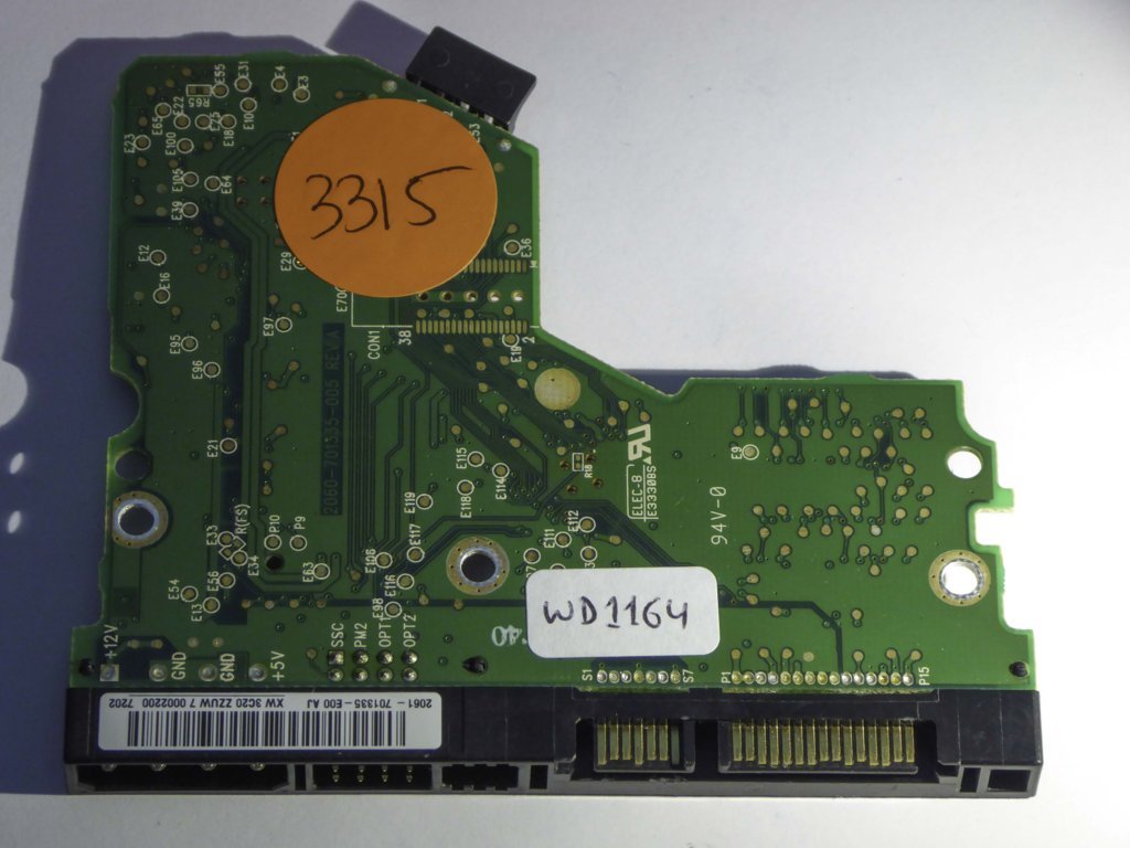 Western Digital WD800JD-08MSA1 2060-701335-005 REV A  PCB for Sale