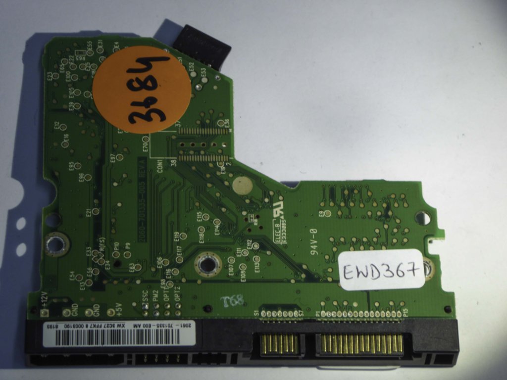 Western Digital WD800JD-08MSA1 2060-701335-005 REV A  PCB for Sale