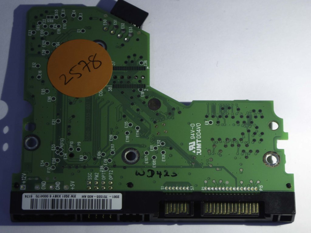 Western Digital WD800JD-22LSA0 2060-701335-003 REV B  PCB for Sale