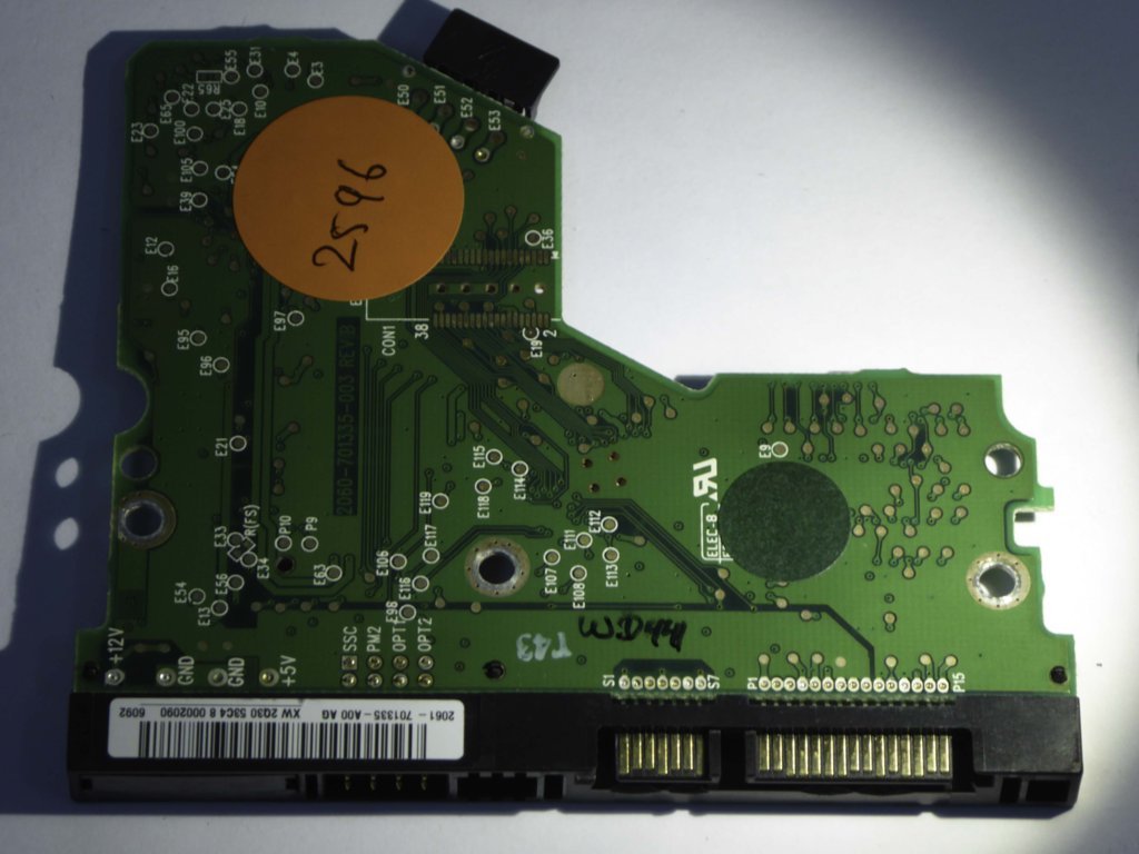 Western Digital WD800JD-60LUA0 2060-701335-003 REV B  PCB for Sale