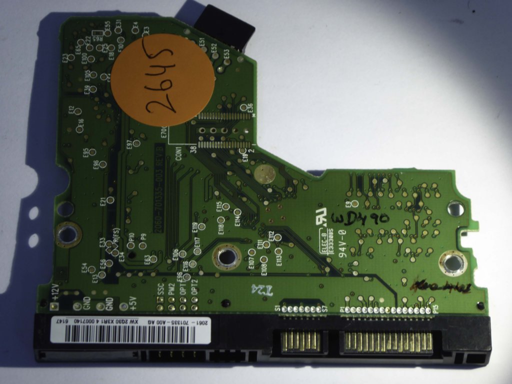 Western Digital WD800JD-60LUA0 2060-701335-003 REV B  PCB for Sale