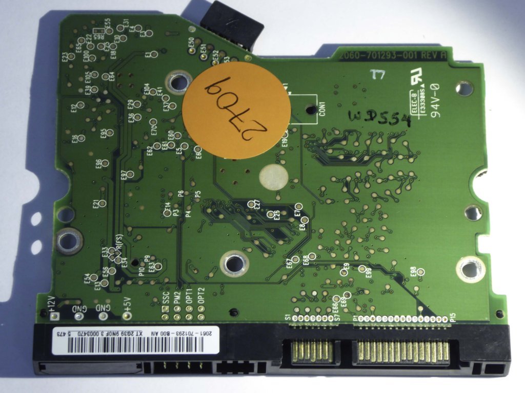 Western Digital WD800JD-75JNC0 2060-701293-001 REV A  PCB for Sale
