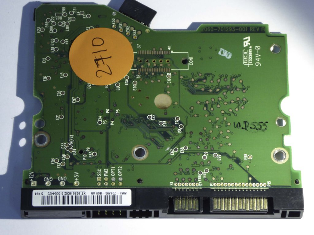 Western Digital WD800JD-75JNC0 2060-701293-001 REV A  PCB for Sale