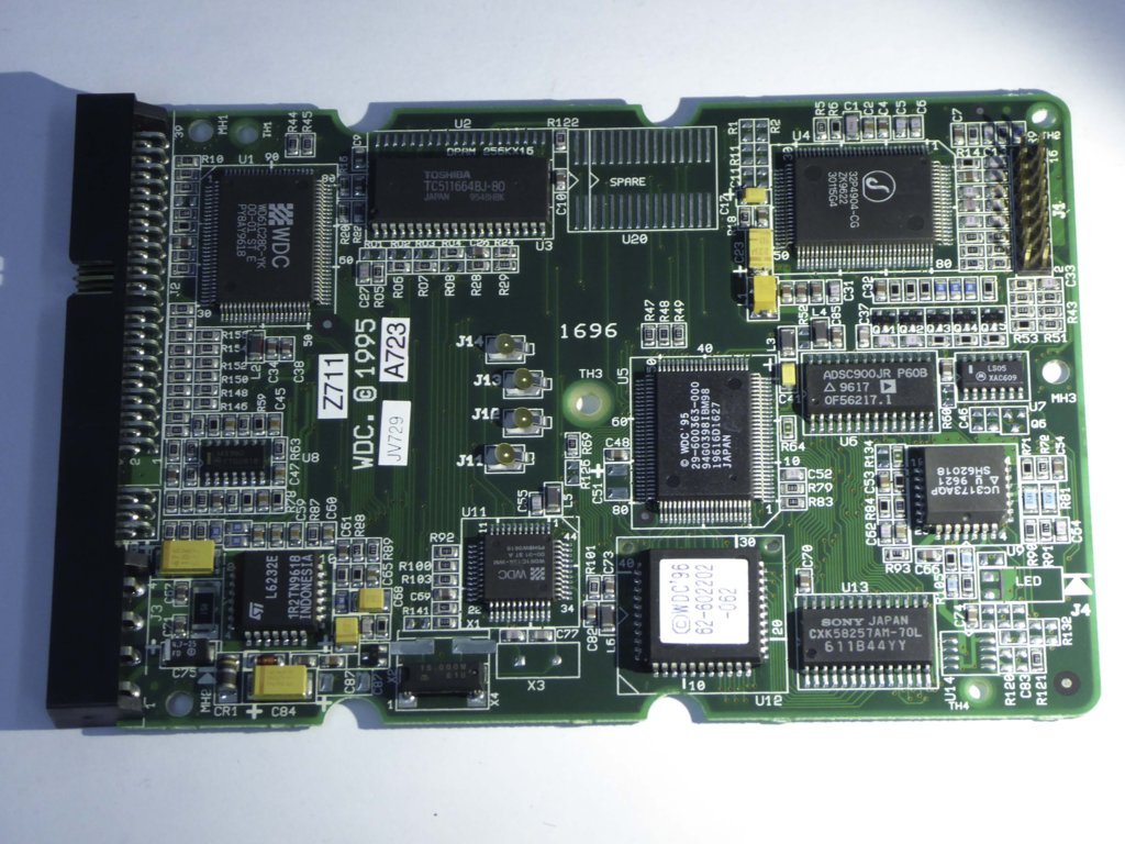 Western Digital WDAC21200-00H 60-600585-002 REV C  PCB for Sale