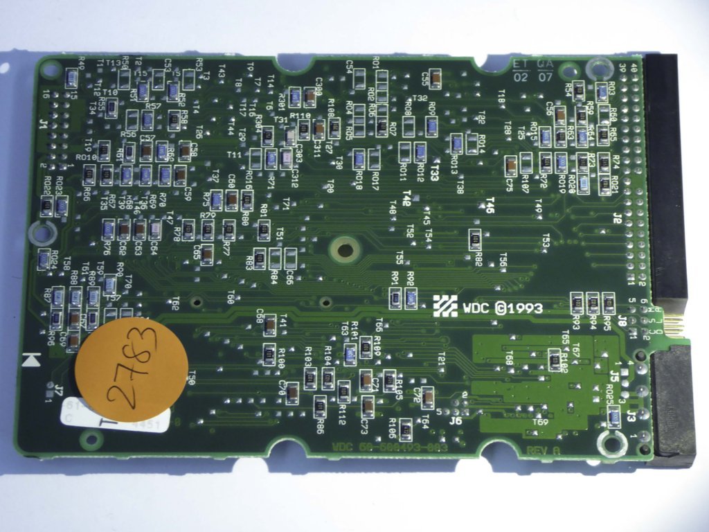 Western Digital WDAC2540-00H 60-600493-003 REV A  PCB for Sale