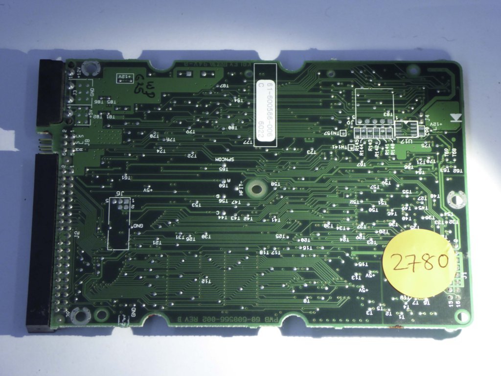 Western Digital WDAC2700-23F 60-600566-002 REV B  PCB for Sale