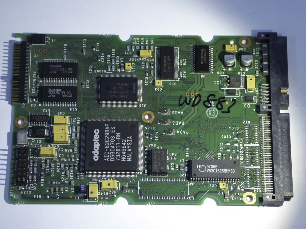 Western Digital WDE4360-1808A3 4060-001063-000 REV A  PCB for Sale