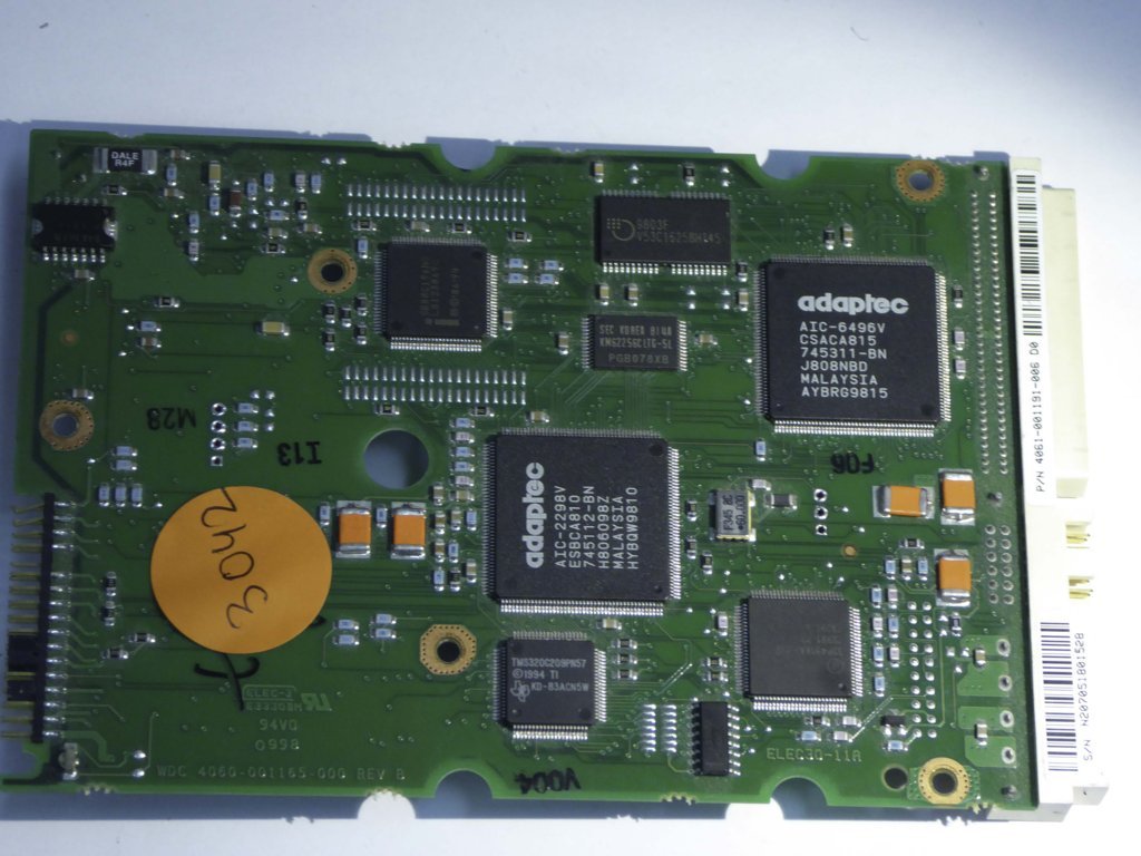Western Digital WDE9100-0007A6 4060-001165-000 REV B  PCB for Sale